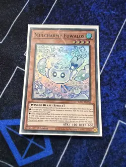 Mulcharmy Fuwalos RA04-EN050 Super Rare 1st Edition Yu-Gi-Oh! - Image 1