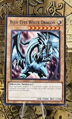 YuGiOh !Blue-Eyes White Dragon SDWD-EN001 Blue Eyes White Destiny - Image 1