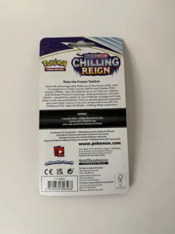 (NEW) Pokemon “Chilling Reign” Blister Pack w/ Coin And Phanpy Promo Card - Image 2