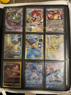 HUGE Lot 200+ of Pokemon Cards ALL Ultra Rares OR Better WITH Binder - Image 5