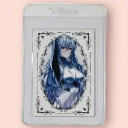 Rei Ayanami EVA - ZR Foil Waifu Signature Goddess Story Card Neon Genesis - NM - Image 2