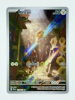 Meltan Illustration Rare Temporal Forces 179/162 NM/M Holo Foil Pokemon Card - Image 1