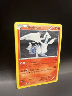 Reshiram - 26/114 Holo Rare Black & White Pokemon TCG Card NM - Image 2