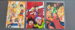 Rami Card Card Dragon Ball Dbz cards vintage lot 3 cartes Amada mint - Image 1