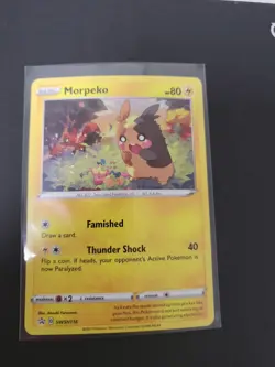 Morpeko SWSH116 - Cosmos Holo - Black Star Promo - Pokemon Card - Near Mint - Image 1