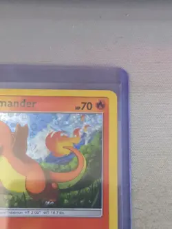 Pokemon Card Charmander Burning Shadows 18a/147 Cosmo Holo - Image 3