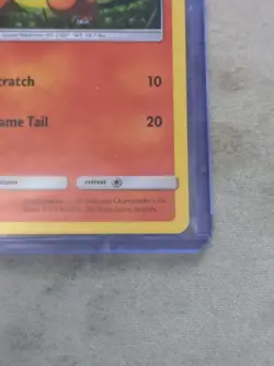 Pokemon Card Charmander Burning Shadows 18a/147 Cosmo Holo - Image 4