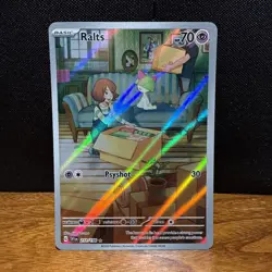 Pokemon English TCG Card SV1 Scarlet & Violet Base Ralts 211/198 Full Art - Image 1