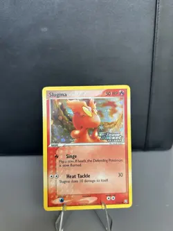 Slugma 77/109 EX Team Rocket Returns Reverse Holo Stamped Pokemon Card TCG - Image 1