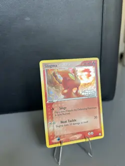 Slugma 77/109 EX Team Rocket Returns Reverse Holo Stamped Pokemon Card TCG - Image 3