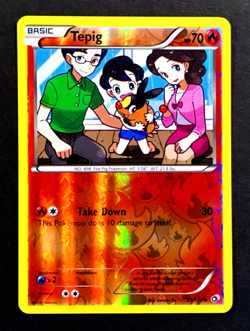 2013 Pokemon TEPIG Legendary Treasures REVERSE HOLO Black & White Card 25/113 - Image 1