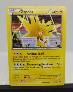 Zapdos 46/113 - Legendary Treasures - Holo Rare 2013 Pokemon Card LP - Image 1
