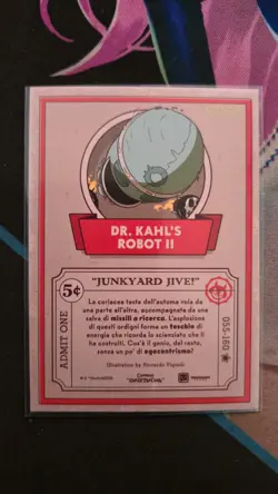 Cuphead Out of the Cards - 55 Dr. Kahl's Robot II - Numerata 162/250 - Image 2
