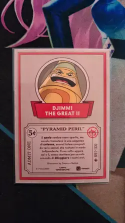 Cuphead Out of the Cards - 31 Djimmi The Great II - Numerata 037/250 - Image 2