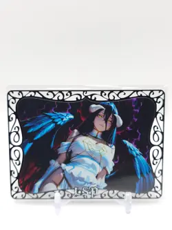 Goddess Story - Black Metal Waifu Trading Card - Albedo - NUMBERED 191/200 - Image 1