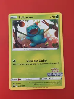 Bulbasaur (Illustration Contest 2022) - SWSH303 : Sword & Shield Promo Cards - Image 1