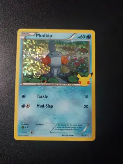 Mudkip 19/25 -NM- 2021 McDonald's 25th Anniversary Pokemon Card Promo Holo - Image 1