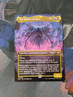 The Master of Keys - Borderless | 7% Off 2+ | Duskmourn | NM | MTG - Image 1