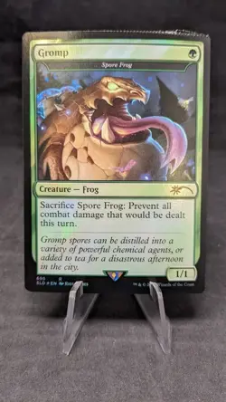 Gromp-Spore Frog FOIL - MTG Magic Secret Lair Drop Series - Crimped - Image 1