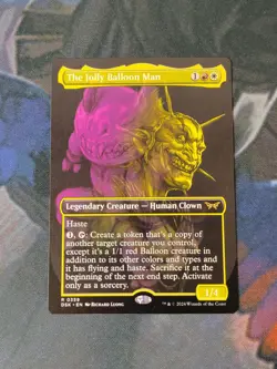 The Jolly Balloon Man - Borderless | 7% Off 2+ | Duskmourn | NM | MTG - Image 1