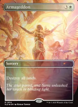 MTG Secret Lair Artist Series KIERAN YANNER Armageddon FOIL Presale - Image 1