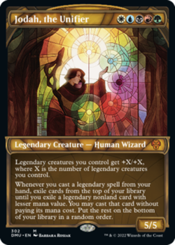 1x Jodah, the Unifier - Showcase NM-Mint, English Dominaria United MTG Magic - Image 1