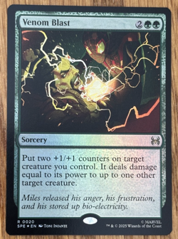 MTG Marvel's Spider-Man Eternal-Legal, Venom Blast - Foil - Image 1
