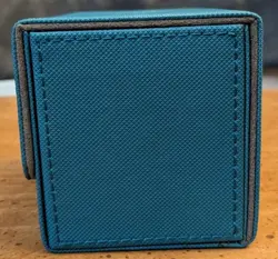 Ultimate Guard Sidewinder 80+ Xenoskin Deckbox in Petrol/Grey Lining - Image 2