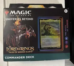 The Hosts Of Mordor Commander Deck Magic the Gathering Lord Of The Rings SEALED - Image 1