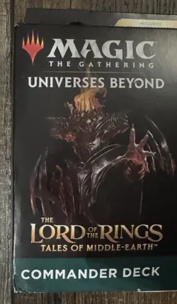 The Hosts Of Mordor Commander Deck Magic the Gathering Lord Of The Rings SEALED - Image 3