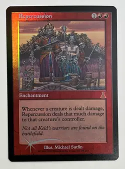 MTG REPERCUSSION (Foil) Urza's Destiny (OldManMTG 002-827) - Image 1
