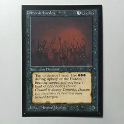Demonic Hordes x (1) MTG - Collectors' Edition (CE) - EX/NM - Image 1