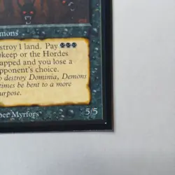 Demonic Hordes x (1) MTG - Collectors' Edition (CE) - EX/NM - Image 4