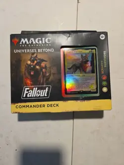 Magic: The Gathering Universes Beyond: Fallout Scrappy Survivors Commander Deck 195166228532 - Image 1