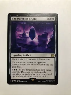 MTG The Darkness Crystal Final Fantasy Regular NM - Image 1