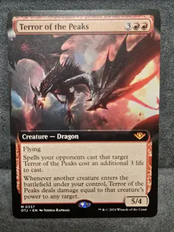 MTG - Terror of the Peaks (Extended Art) - 0337 Outlaws of Thunder Junction NM - Image 1