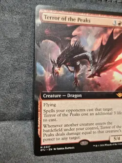 MTG - Terror of the Peaks (Extended Art) - 0337 Outlaws of Thunder Junction NM - Image 2