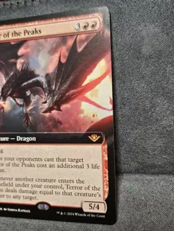 MTG - Terror of the Peaks (Extended Art) - 0337 Outlaws of Thunder Junction NM - Image 3