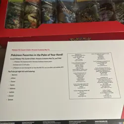 Lot (2) Pokemon TCG: Prismatic Evolutions 8-Pack Mini-Tins Promos Costco Bundle - Image 5