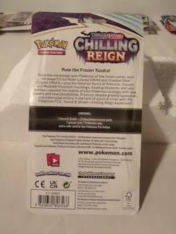 Pokemon TCG: Sword & Shield: Chilling Reign Single Pack Blister Phanpy Promo - Image 2