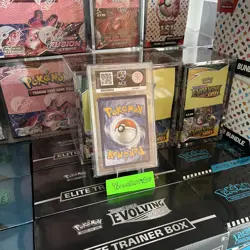 Pokemon TCG Shrouded Fable Houndoom English 066/064 IR Graded ACE 10 Ace Label - Image 2