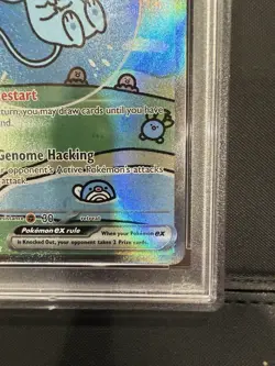 Pokemon TCG Bubble Mew EX 232/091 Special Illustration Rare PSA 8 - Image 3