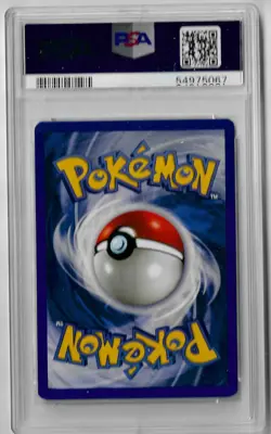 1999 Pokemon Pikachu Base Set Unlimited 58/102 PSA 7 Yellow Cheeks - Image 2