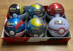 Pokemon Poke Ball Tin Display (Q4 2024) Pokemon TCG - Image 1