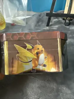 Pokemon Charizard GX Hidden Fates Tin 4 Packs + Promo Factory Sealed NEW SunMoon - Image 4