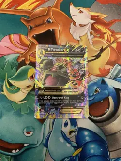 Pokemon M Mega Tyranitar EX 43/98 XY - Ancient Origins Holo - Image 1