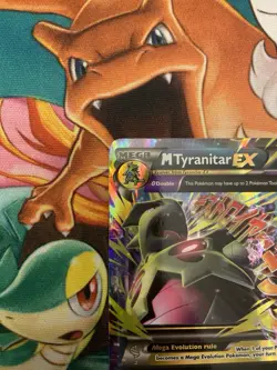 Pokemon M Mega Tyranitar EX 43/98 XY - Ancient Origins Holo - Image 3