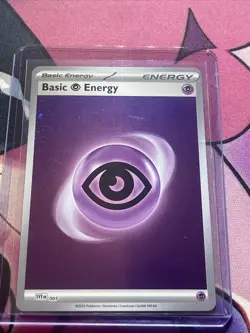 Basic Psychic Energy SVE005 Cosmos Holo Scarlet & Violet 151 Pokemon ENG 2023 - Image 1
