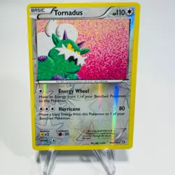 TORNADUS 2013 Pokemon Legendary Treasures REVERSE HOLO RARE POKEMON 108/113 - Image 1