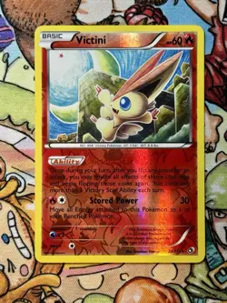 TCG Pokemon English Victini 23/113 Legendary Treasures Reverse Holo - Image 1